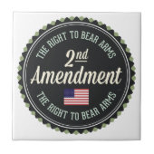 Tweede amendement tegeltje (Voorkant)