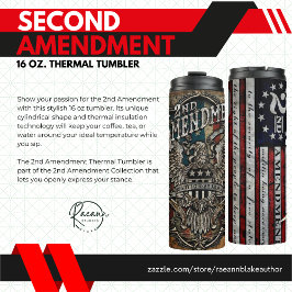 Tweede amendement Thermische Tumbler Thermosbeker