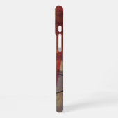 Tweede amendement Typografie Rustic US Flag iPhone Hoesje (Linkerkant)