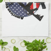 Tweede amendement van de Verenigde Staten Theedoek (Gevouwen)