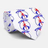 Tweede amendement Vredesonderteken door Amerikaans Stropdas (Opgerold)