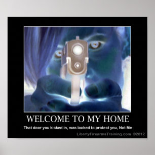 Tweede amendement Welkomstteken Poster