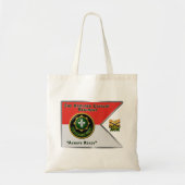 Tweede Armored Cavalry Regiment Guidon Tote Bag (Voorkant)