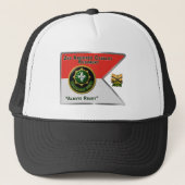 Tweede Armored Cavalry Regiment Guidon Trucker Pet (Voorkant)