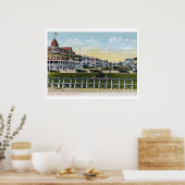 Tweede Ave., Asbury Park, NJ stijl Poster (Keuken)