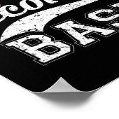 Tweede basis roze lint borstkanker bewustzijn poster (Hoek)