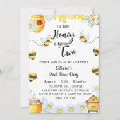 Tweede Bij-dag Onze Kleine Honing is Twee Bij Kaart (Voorkant)