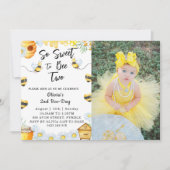 Tweede bijendag zo lief om twee bijenfoto's te zij kaart (Voorkant)