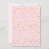 Tweede Birthday Pink Little Pumpkin draait twee Kaart (Achterkant)