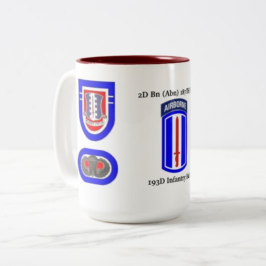 Tweede Bn 187e infanterie 193e Mok (Voorkant links)