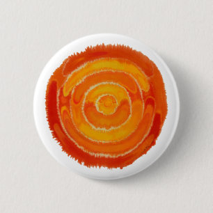 Tweede Chakra - Healing Art #1 Ronde Button 5,7 Cm