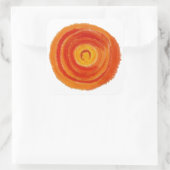 Tweede Chakra Healing Art #2 Vierkante Sticker (Tas)