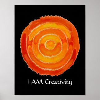 Tweede Chakra-kunst: #1: Creativiteitsproblemen Poster