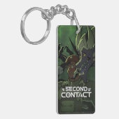 Tweede Contact Hoesje Kunst Acryl Sleutelhanger (Voorkant Links)