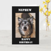 TWEEDE DAG MET VERLIES **NEPHEW** KAART (Gele Bloem)