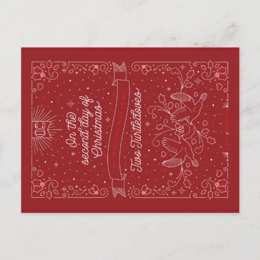 TWEEDE DAG VAN DE KERST / kerst Briefkaart (Voorkant)