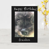 TWEEDE DAG WIL **GRANDSON** KAART (Gele Bloem)