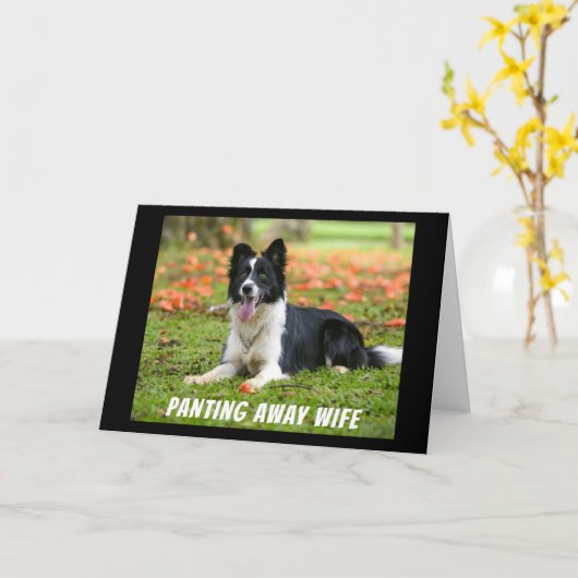 TWEEDE DAG WIL **MIJN VROUW** KAART (Gele Bloem)