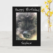 TWEEDE DAG WIL **NEPHEW** KAART (Gele Bloem)