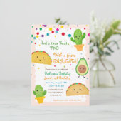 Tweede en vierde verjaardag - Aangepast Kaart (Staand voorkant)