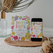 Tweede geboortedag van Twotti Frutti Kaart