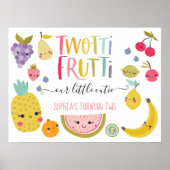Tweede geboortedag van Twotti Frutti Poster (Voorkant)