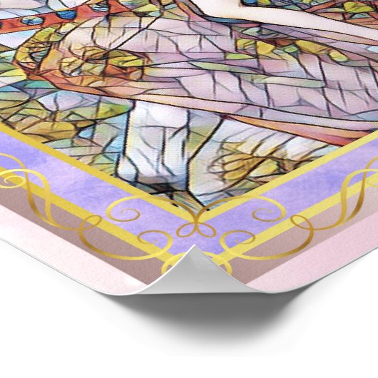 Tweede geciteerde versie van Lady Godiva... Poster (Hoek)