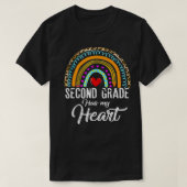 Tweede graad heeft mijn Valentijnsdag van de hartl T-shirt (Design voorkant)