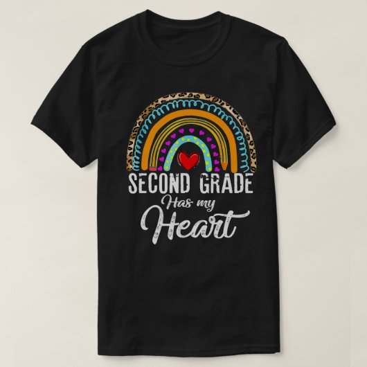 Tweede graad heeft mijn Valentijnsdag van de hartl T-shirt (Design voorkant)