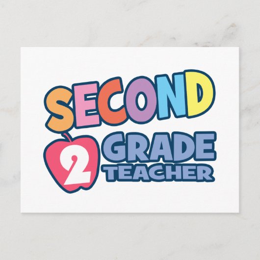 Tweede graad leraar briefkaart (Voorkant)