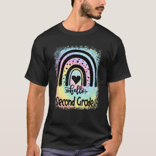 Tweede graad leraar tijger kleurstof regenboog ter t-shirt