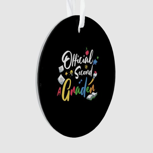 tweede graad leraar tweede graad ornament (voorkant)