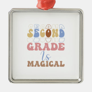 Tweede graad: Magische leraar Metalen Ornament