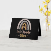 Tweede graad naar school kaart (Gele Bloem)