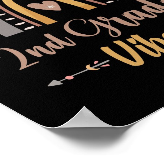 Tweede graad naar school poster (Hoek)