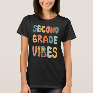 Tweede graad Vibes esl leraar wetenschappen leraar T-shirt