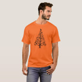 Tweede halloween-boom t-shirt (Voorkant volledig)