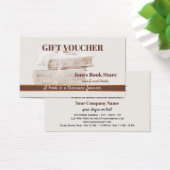 Tweede hand en Gebruikte Sjabloon van de Gift Vouc Visitekaartjes (Bureau)