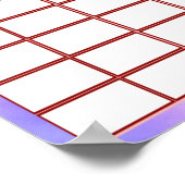 Tweede helft van alternatief gastboek poster (Hoek)