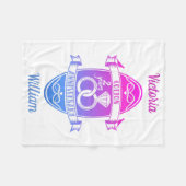 Tweede herdenkingsdag traditionele katoen fleece deken (Voorkant (Horizontaal))