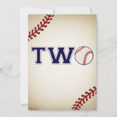 Tweede honkbal kaart (Achterkant)