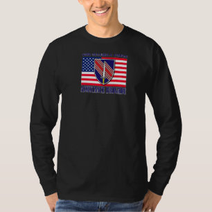 Tweede hulpbrigade van de veiligheidstroepen achte t-shirt
