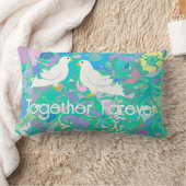 Tweede huwelijksverjaardag Duiven  Kussen (Deken)