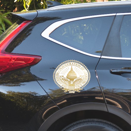 Tweede inauguratie van President Donald Trump Sticker (Auto Zijkant)