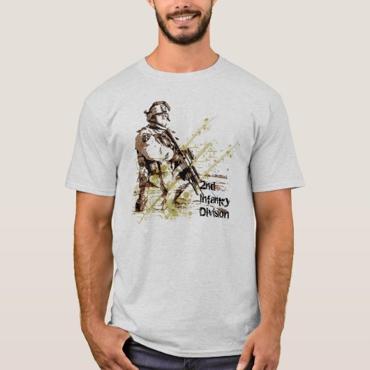 tweede infanterie t-shirt (Voorkant)