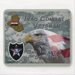 Tweede infanteriediv Irak Combat Veteran Muismat