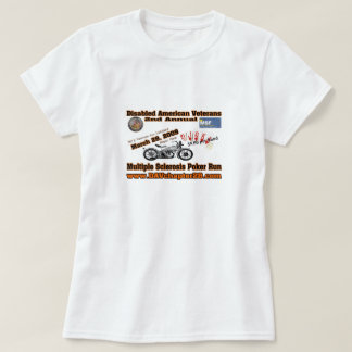 Tweede jaarlijkse DAV MS Poker run (2009) T-shirt