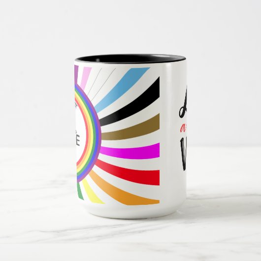 Tweede jaarlijkse Mok Camarillo Pride Theme voor 2 (Midden)