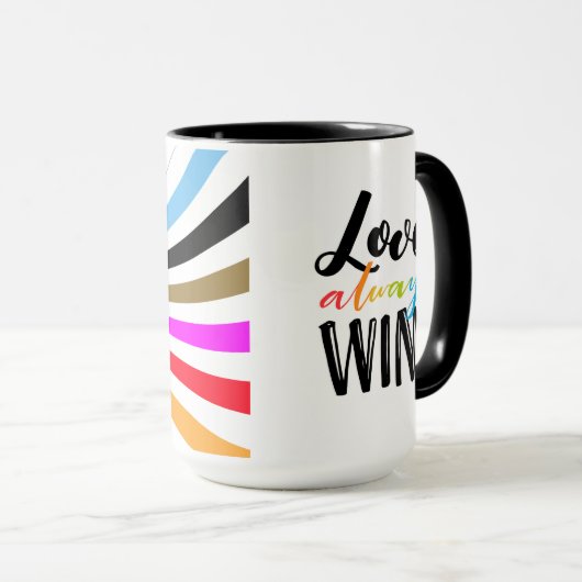 Tweede jaarlijkse Mok Camarillo Pride Theme voor 2 (Voorkant rechts)