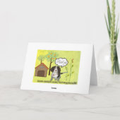 Tweede Jubileum-echtgenoot-kaart Kaart (Achterkant)